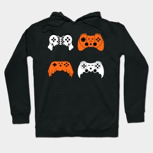 Halloween Gaming Controller Gamer Video Game Controller Hoodie